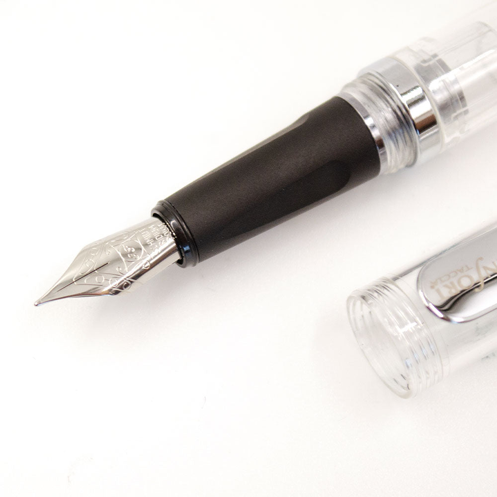 Taccia Facet Fountain Pen Clear by Taccia at Cult Pens