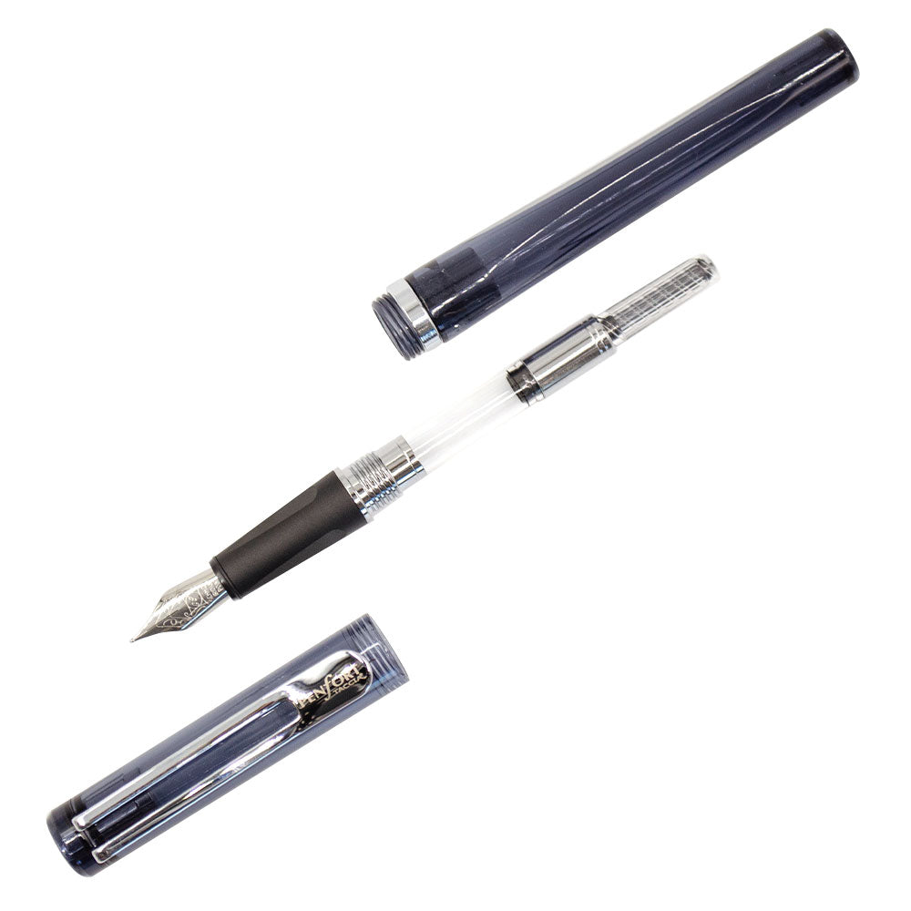 Taccia Facet Fountain Pen Clear Black by Taccia at Cult Pens