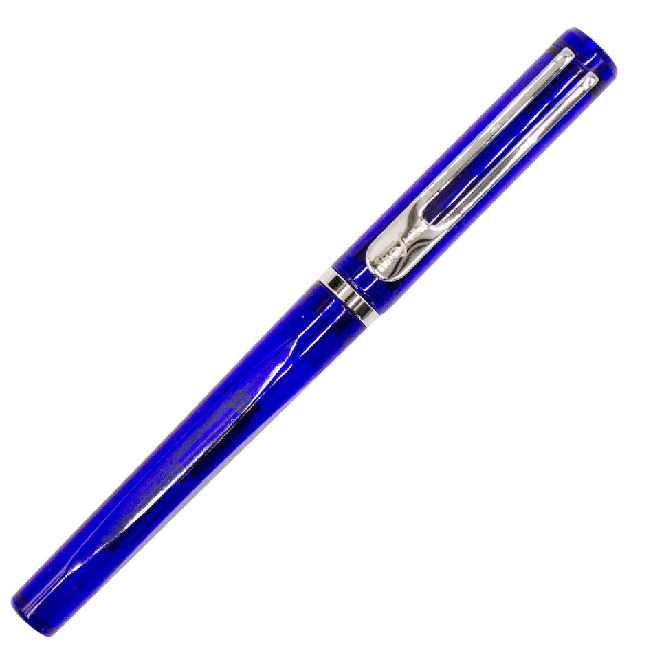 Taccia Facet Fountain Pen Clear Blue by Taccia at Cult Pens