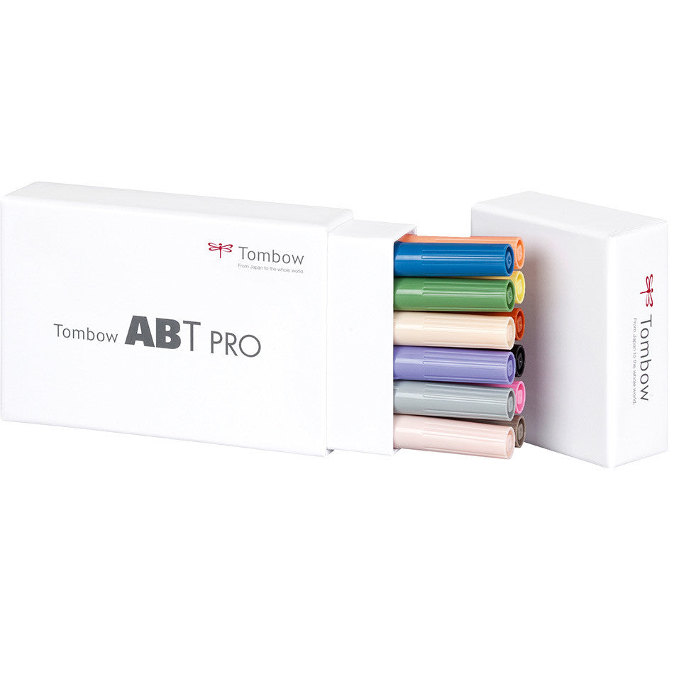 Tombow ABT PRO Dual Brush Pen Set of 12 Manga by Tombow at Cult Pens