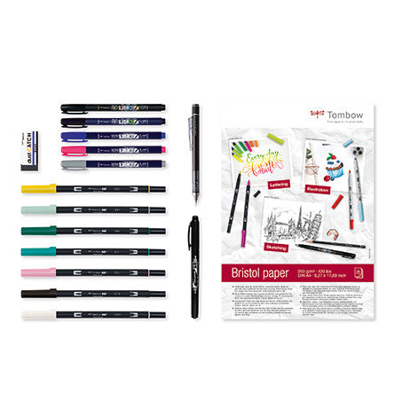 Tombow Have Fun at Home Set Lettering by Tombow at Cult Pens