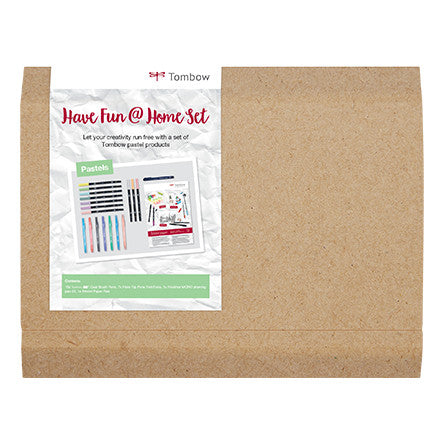Tombow Have Fun at Home Set Pastels by Tombow at Cult Pens