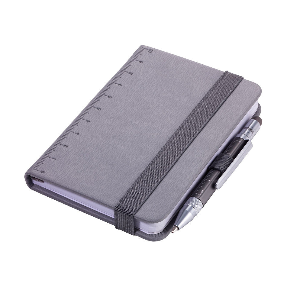 Troika Lilipad Notepad and Liliput Pen Dark Grey