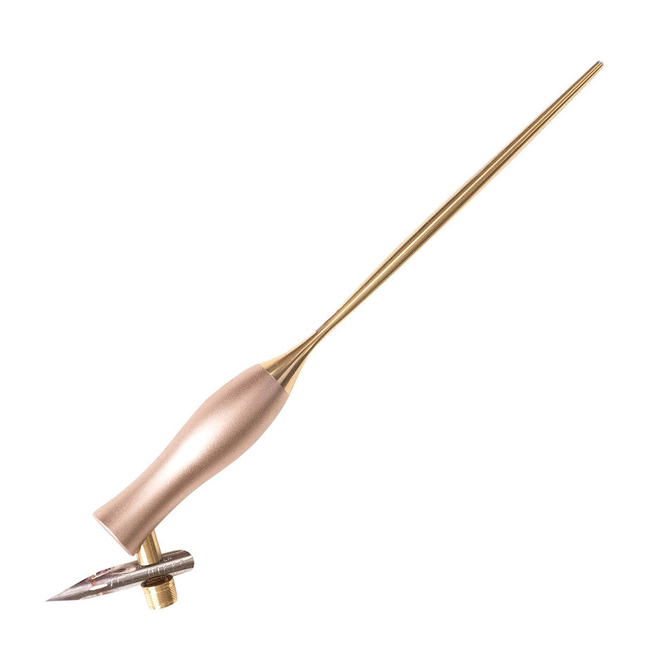 Tom's Studio The Bloom Oblique Nib Holder Peony by Tom's Studio at Cult Pens