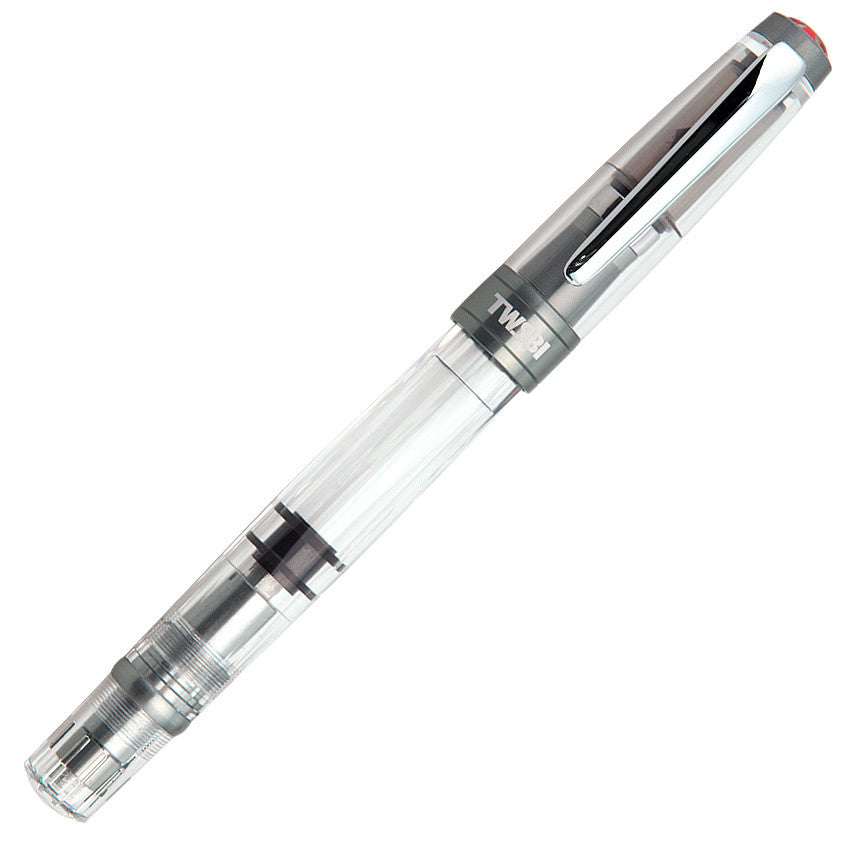 TWSBI Diamond 580ALR Fountain Pen Nickel Grey by TWSBI at Cult Pens