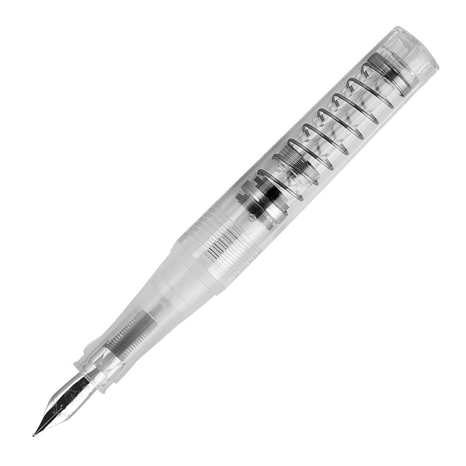 TWSBI GO Spring Loaded Fountain Pen Clear by TWSBI at Cult Pens