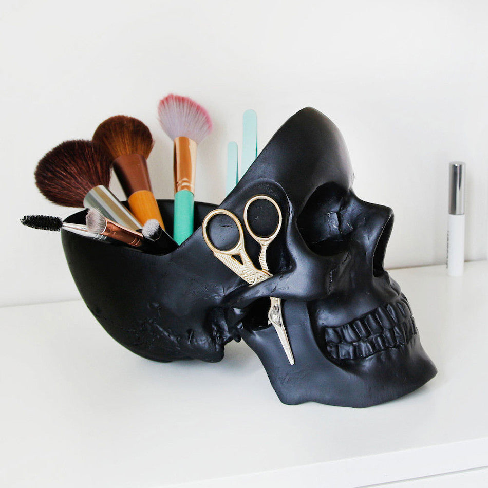 Suck UK Skull Desk Tidy by Suck UK at Cult Pens