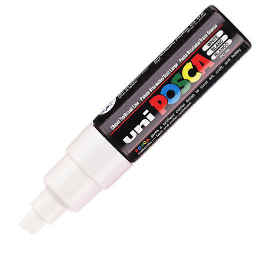 Uni POSCA Marker Pen PC-8K Broad Chisel by Uni at Cult Pens
