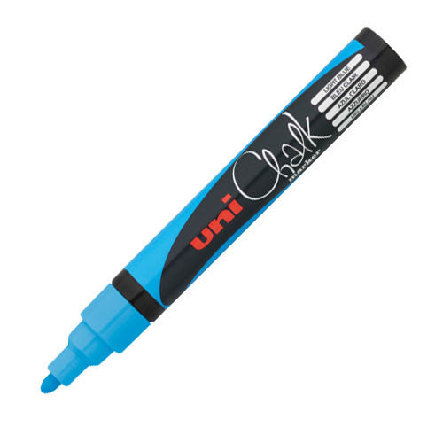 Uni Chalk Marker Pen PWE-5M Medium Bullet Tip by Uni at Cult Pens