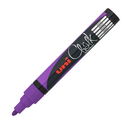 Uni Chalk Marker Pen PWE-5M Medium Bullet Tip by Uni at Cult Pens
