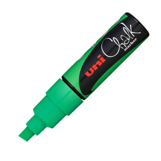 Uni Chalk Marker Pen PWE-8K Broad Chisel Tip by Uni at Cult Pens