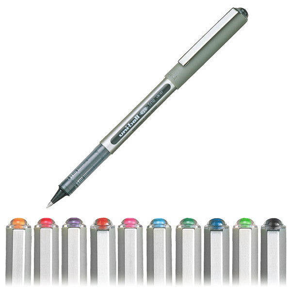 Uni-ball Eye Rollerball Pen UB-157 Assorted Pack of 10 by Uni at Cult Pens