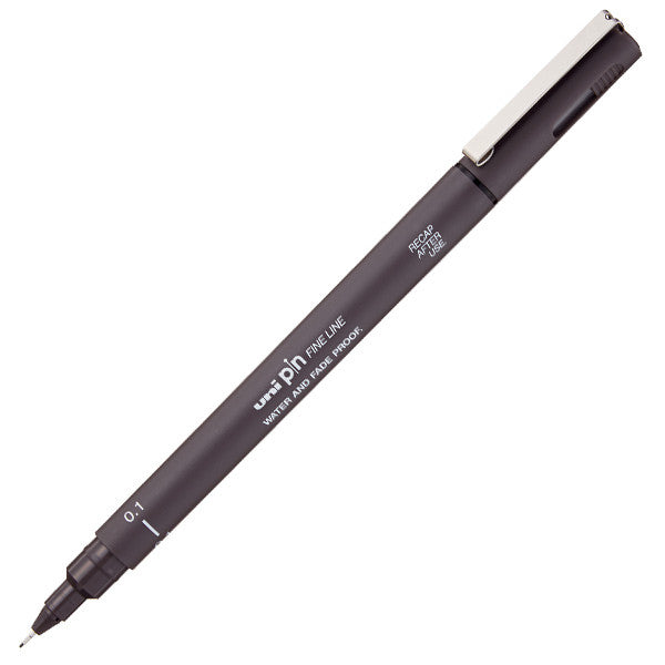 Uni PIN Drawing Pen Dark Grey by Uni at Cult Pens
