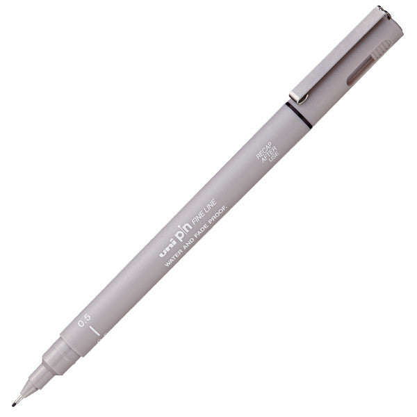 Uni PIN Drawing Pen Light Grey by Uni at Cult Pens