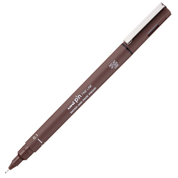 Uni PIN Drawing Pen Sepia by Uni at Cult Pens