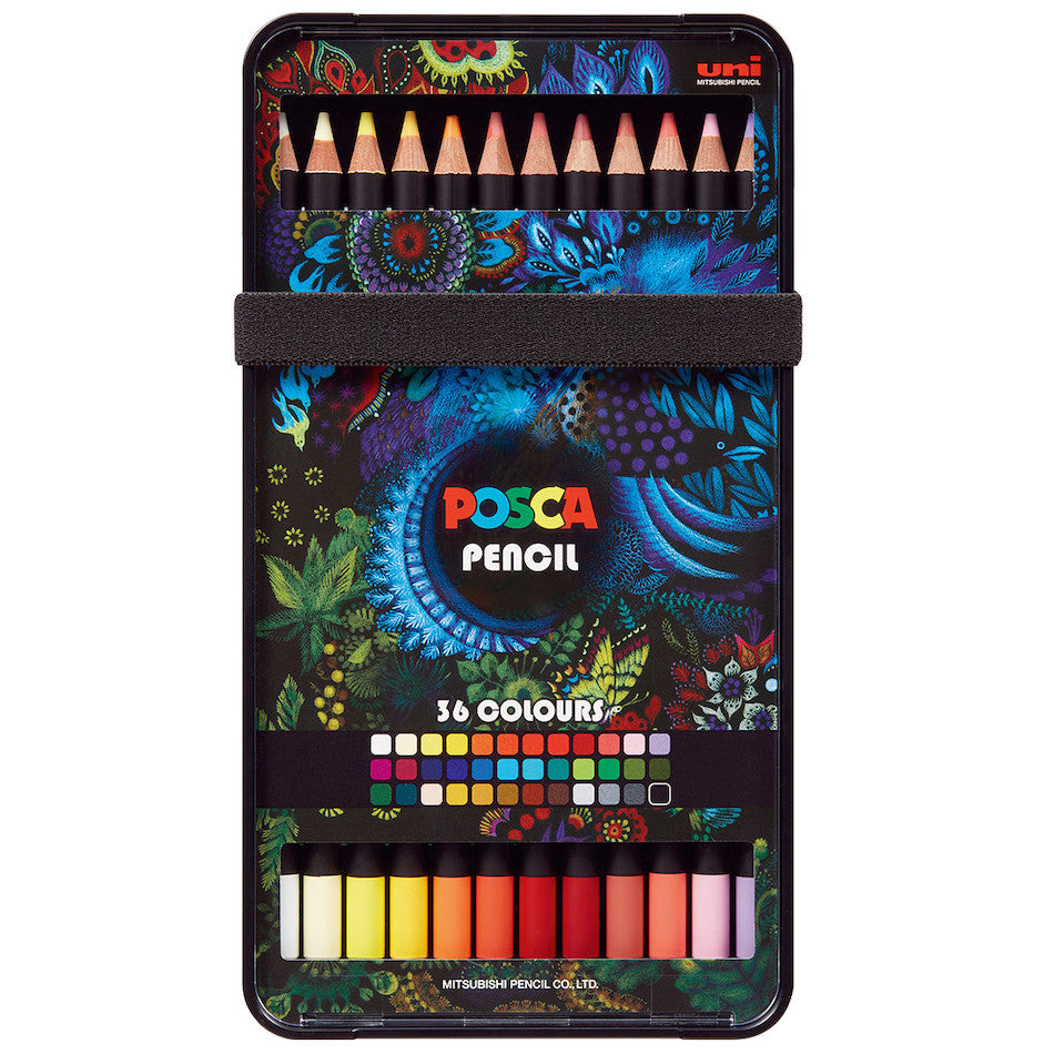 Uni POSCA Pencil Assorted Set of 36 by Uni at Cult Pens