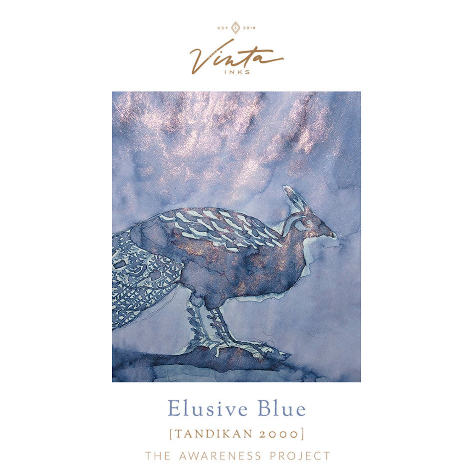 Vinta Bottled Ink 30ml The Awareness Collection by Vinta at Cult Pens