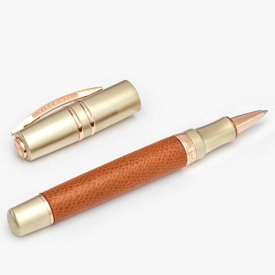 Visconti Homo Sapiens Dual Touch Rollerball Pen Cognac by Visconti at Cult Pens