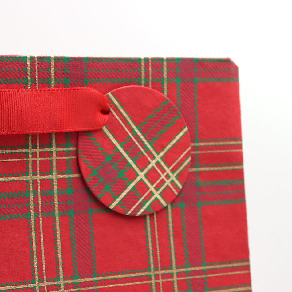 Vivid Bag & Tag Large Tartan by Vivid Wrap at Cult Pens