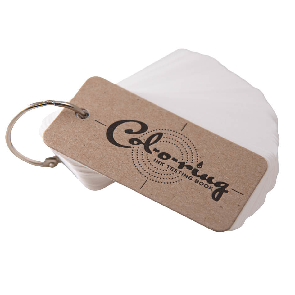 The Well-Appointed Desk Col-o-ring Ink Testing Book by Well-Appointed Desk at Cult Pens