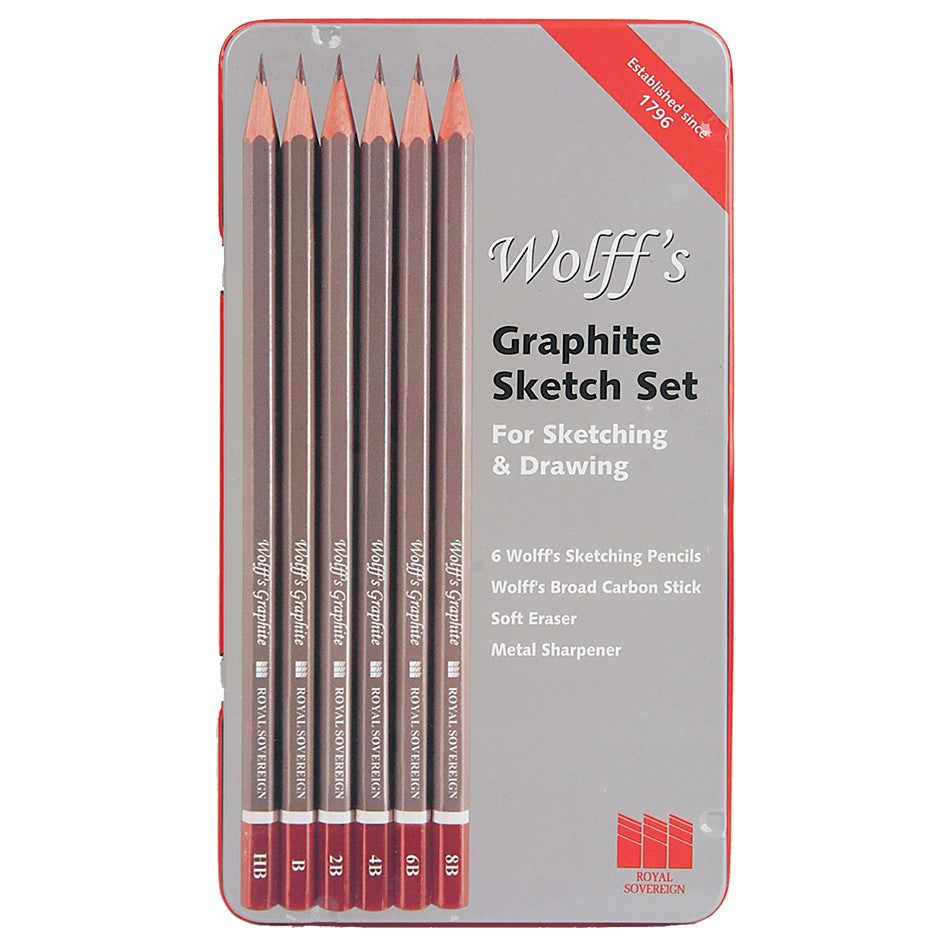 Wolff's Graphite Sketch Set by Wolff's at Cult Pens