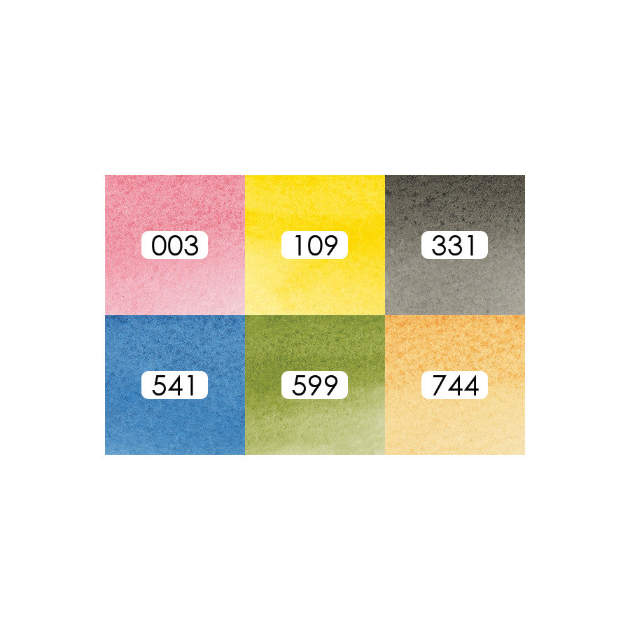 Winsor & Newton Water Colour Markers Set of 6 Basic by Winsor & Newton at Cult Pens