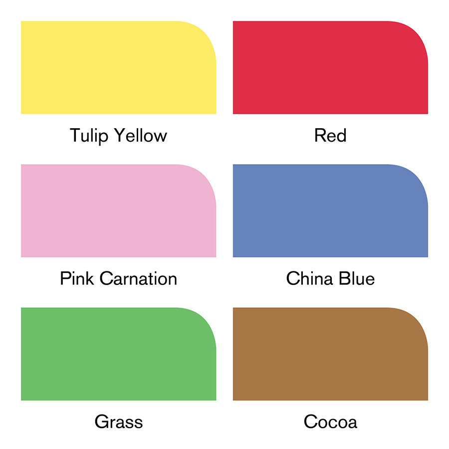 Winsor & Newton ProMarkers Set of 6 Mid Tones by Winsor & Newton at Cult Pens