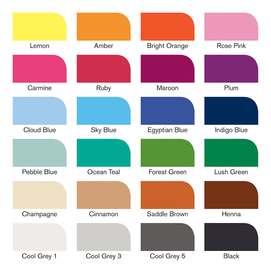 Winsor & Newton Promarker Brush Set of 24 Student Designer by Winsor & Newton at Cult Pens