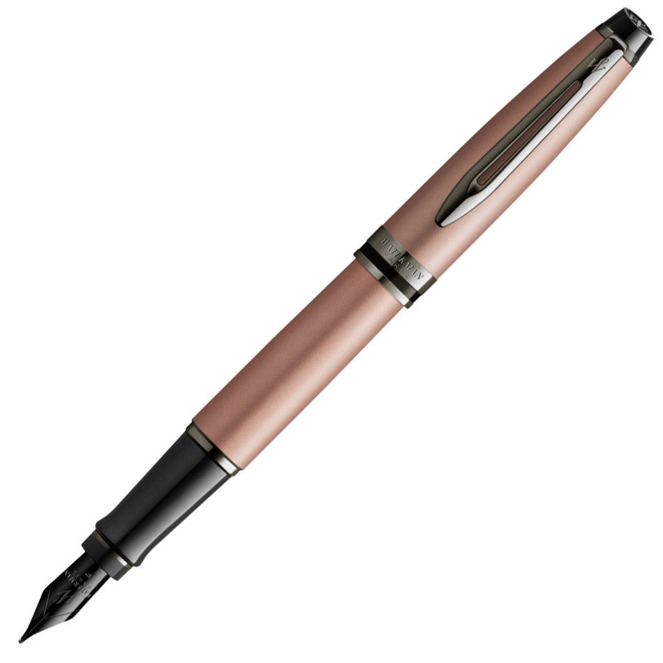 Waterman Expert Metallic Fountain Pen Rose Gold by Waterman at Cult Pens