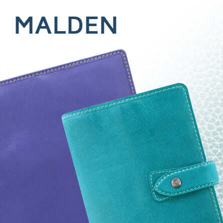 Filofax Malden - flexible soft leather covers