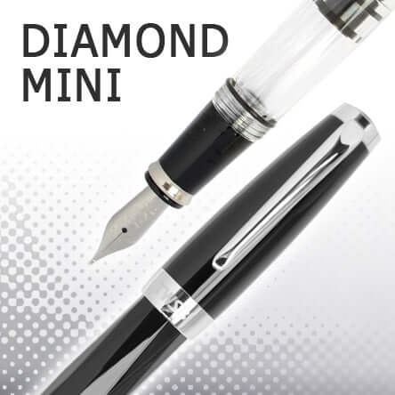 TWSBI DIAMOND MINI AL SILVER FOUNTAIN PEN | Thailand TWSBI DIAMOND MINI AL SILVER FOUNTAIN PEN | Thailand