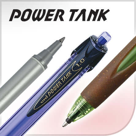 Uniball Ballpoint Pens Best Pens Uni Power Tank, Pressurized