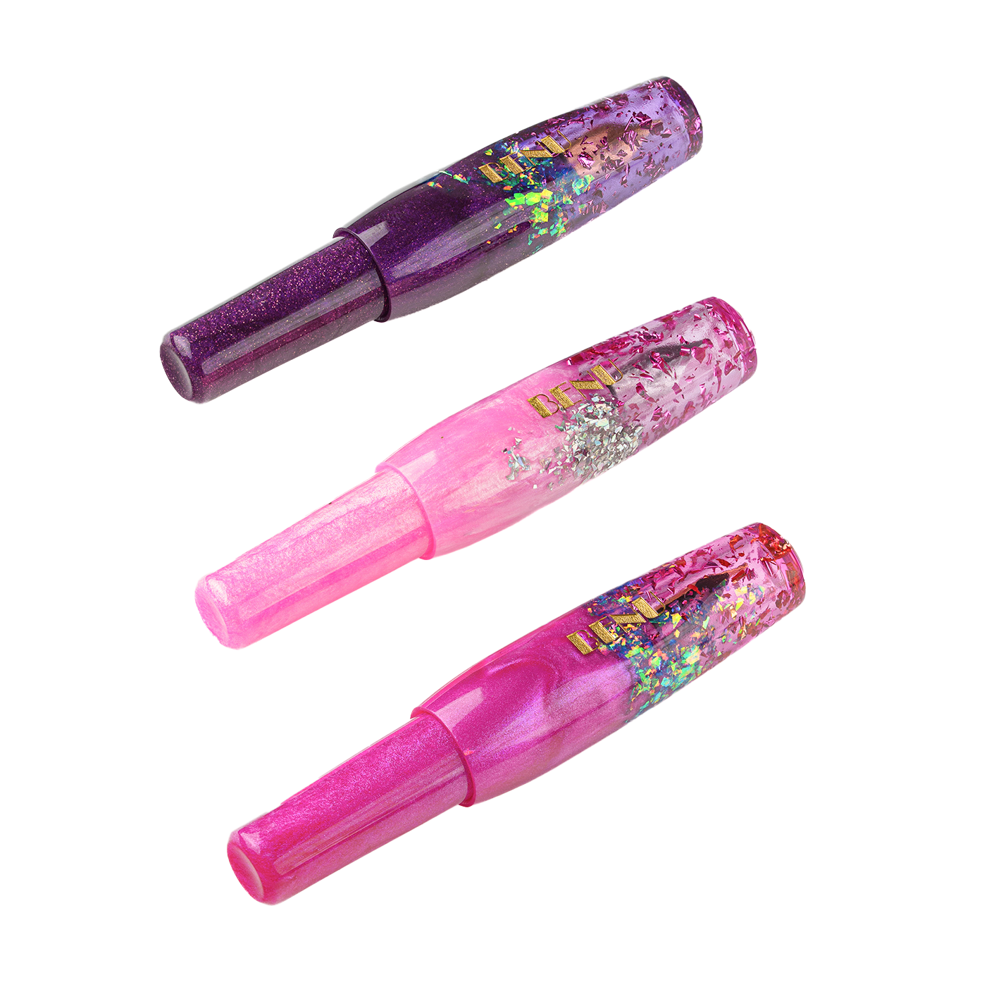 Benu Pixie Pocket Fountain Pen Magenta Madness Set of 3