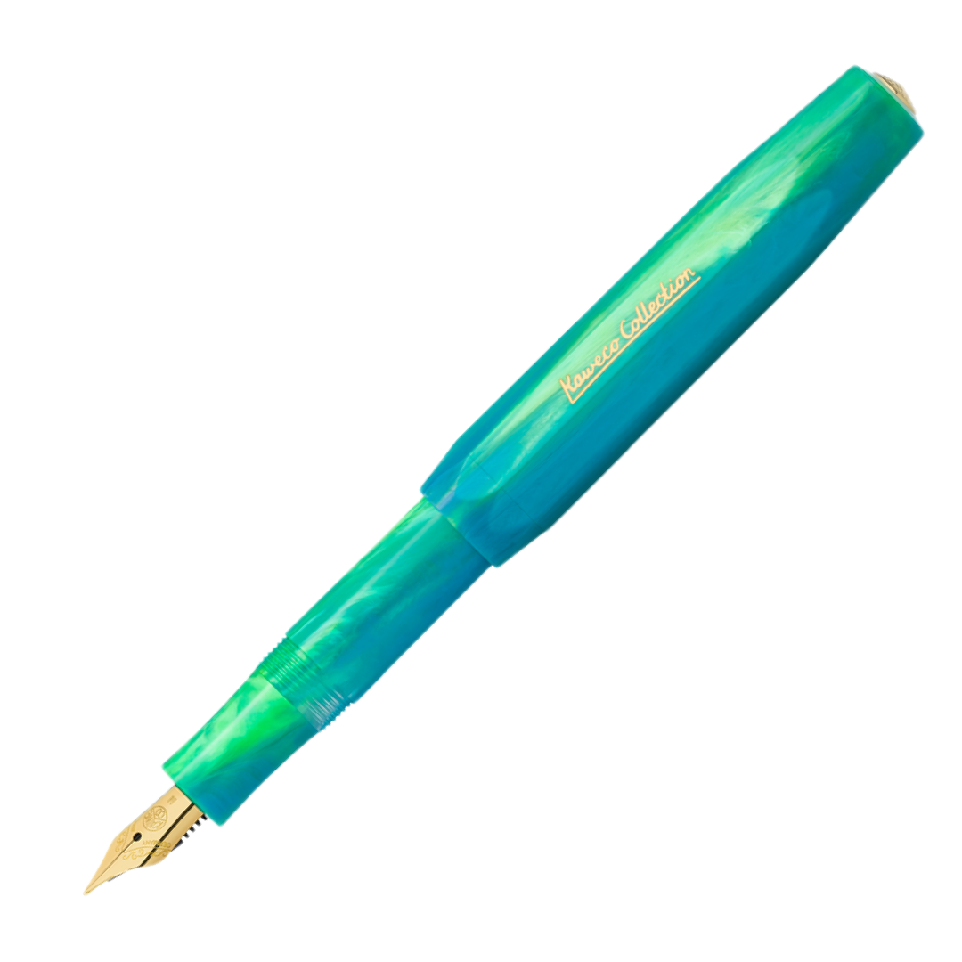 Collection Fountain Pen Marble Ocean