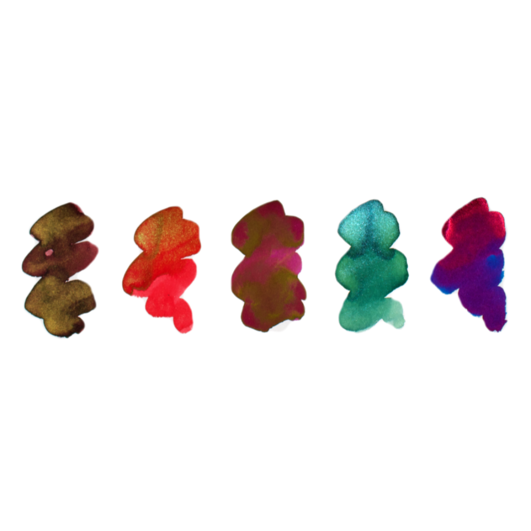 Cult Pens Ink Discovery Set Shimmer and Sheen Ink