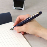 Sailor 1911 Large Casual Fountain Pen Muted Blue with Gold Trim Steel Nib