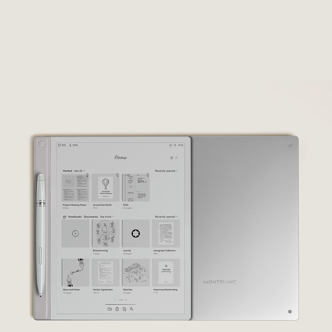 Montblanc Digital Paper Cool Grey