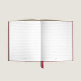 Montblanc Small Notebook Brick Red Leather Lined