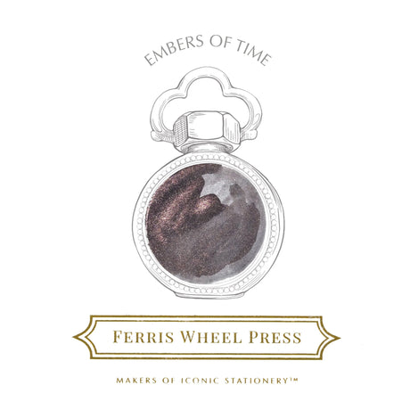 Ferris Wheel Press Everyday Fountain Pen Ink 10ml Embers Of Time