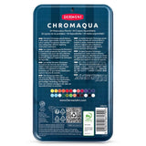 Derwent Chromaqua Watercolour Pencil Tin of 24