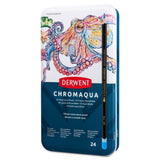 Derwent Chromaqua Watercolour Pencil Tin of 24