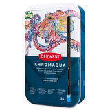 Derwent Chromaqua Watercolour Pencil Tin of 36