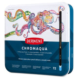 Derwent Chromaqua Watercolour Pencil Tin of 72