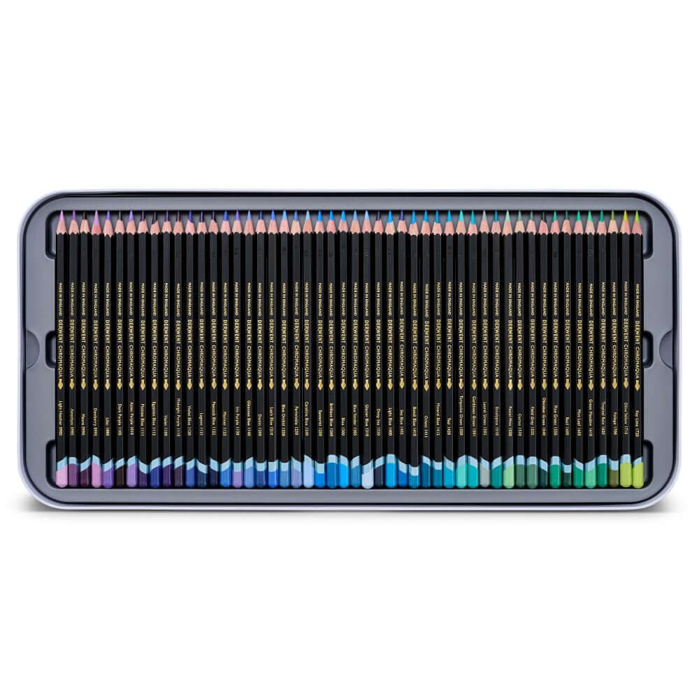 Derwent Chromaqua Watercolour Pencil Tin of 150