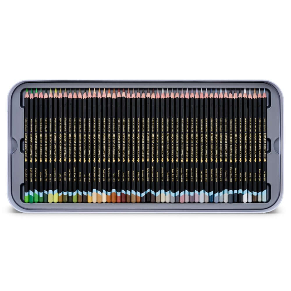 Derwent Chromaqua Watercolour Pencil Tin of 150