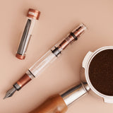 TWSBI Diamond 580ALR Fountain Pen Affogato With Onyx