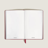 Montblanc Small Notebook Brick Red Leather Blank
