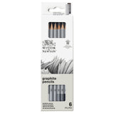 Winsor & Newton Studio Collection Graphite Pencils Assorted Tin of 6