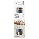 Winsor & Newton Studio Collection Sketching Pencils Assorted Tin of 6