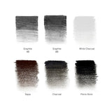 Winsor & Newton Studio Collection Sketching Pencils Assorted Tin of 6